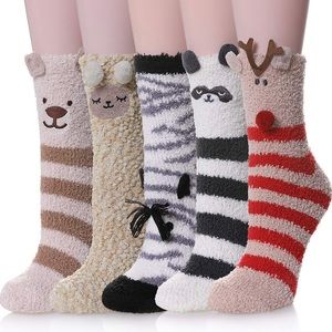 Women’s Animal Thermal Fuzzy Socks